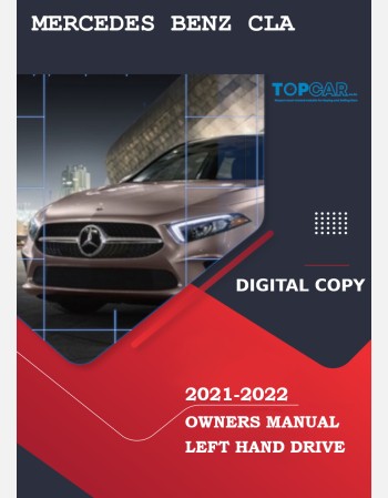 mercedes benz cla 2021-2022 owners manual